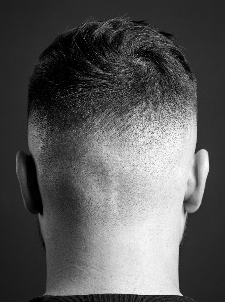 Fresh skin fade from the back