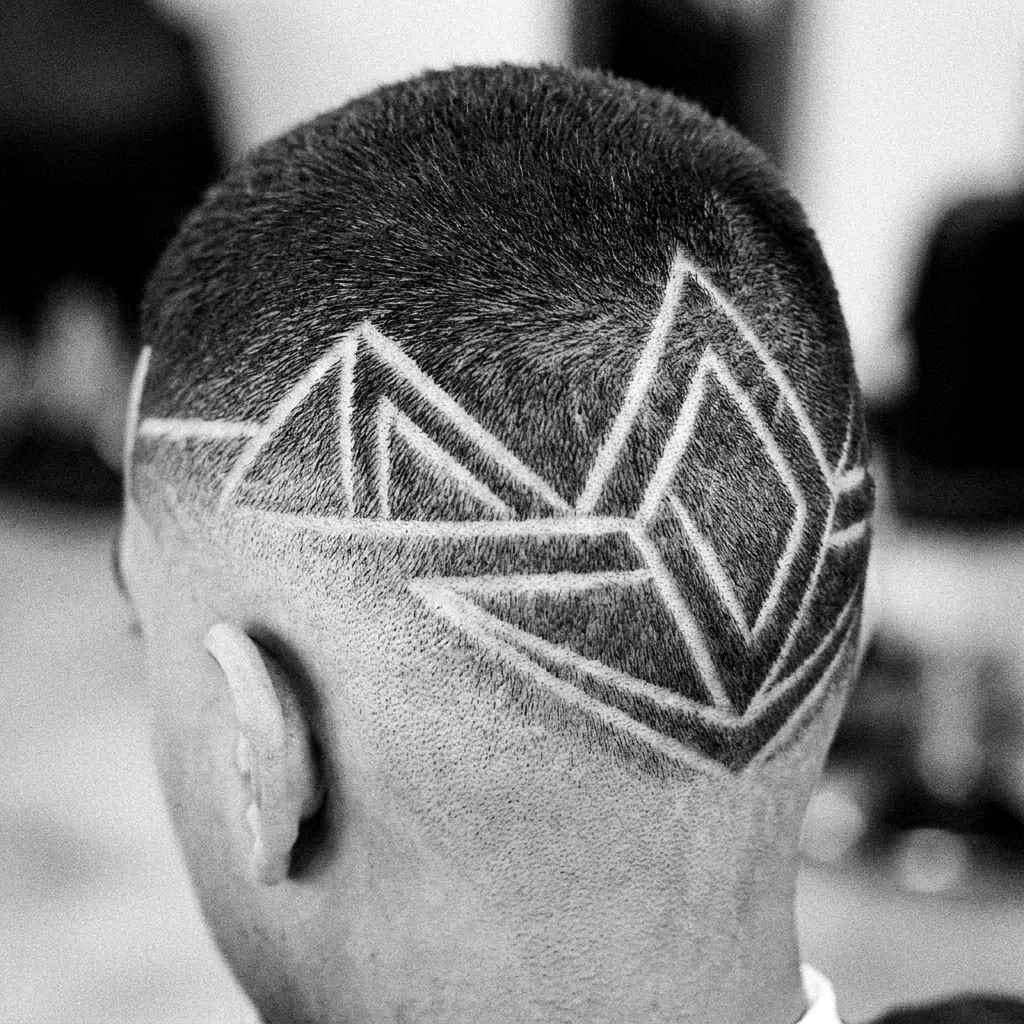 Geometric hair design