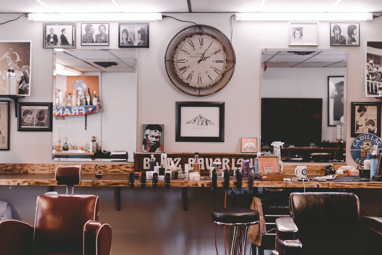 Inside All Stylez Barbershop