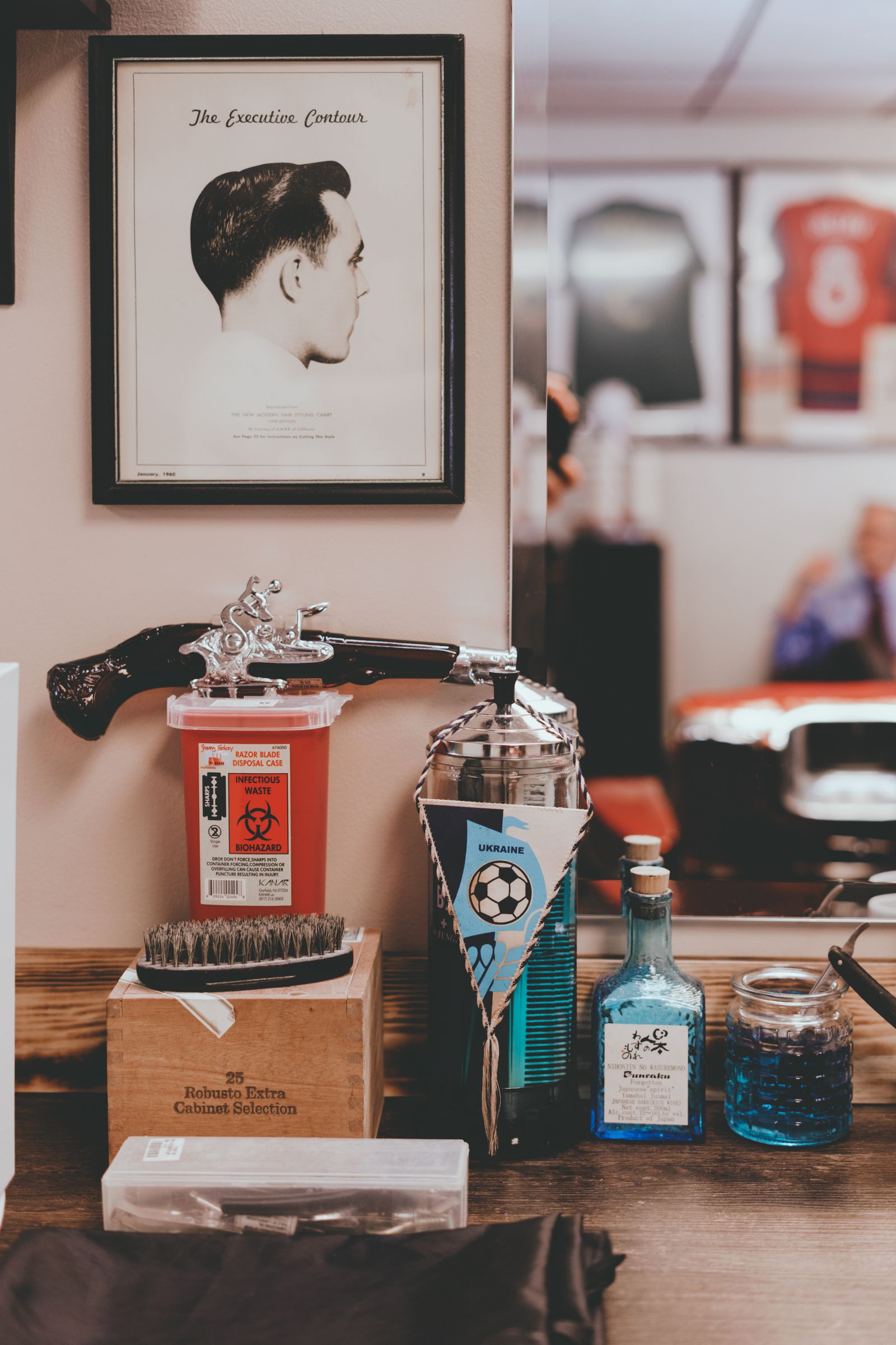 Inside Beartooth Barbershop