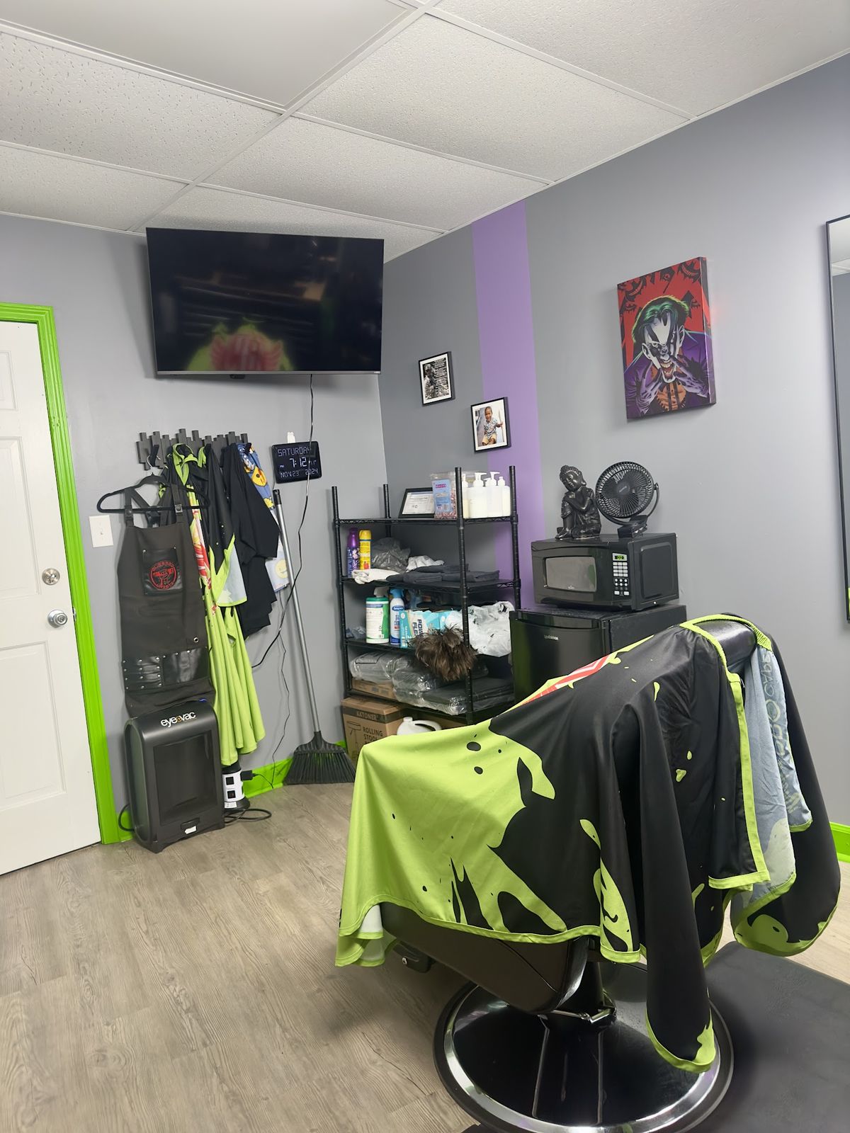 Inside the Blessedwristz private studio