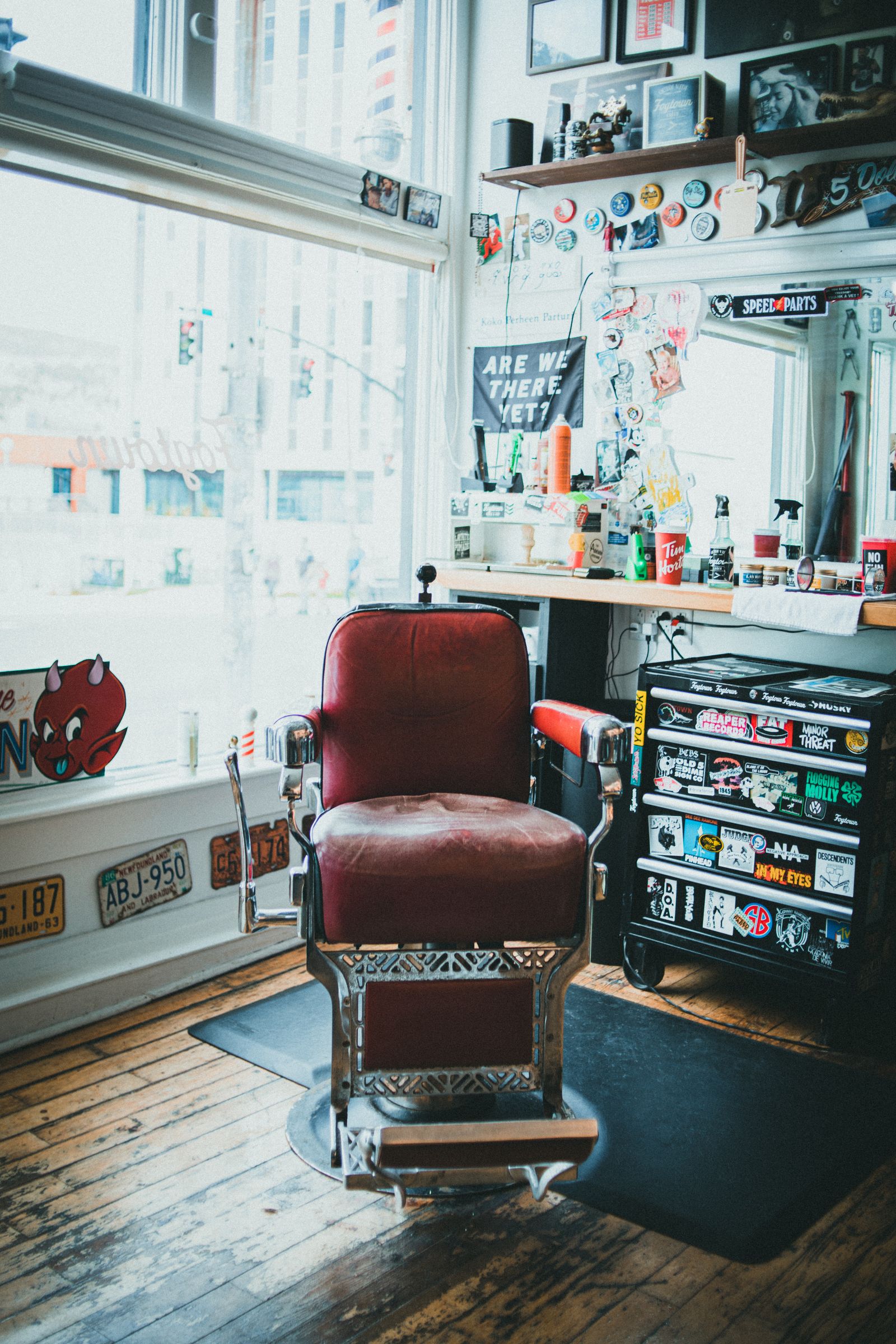 Inside Classic Barber Shop