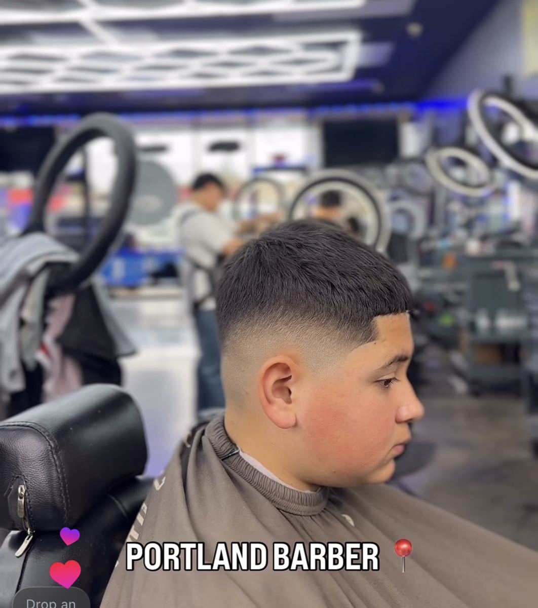 Kid's fade, Portland barber