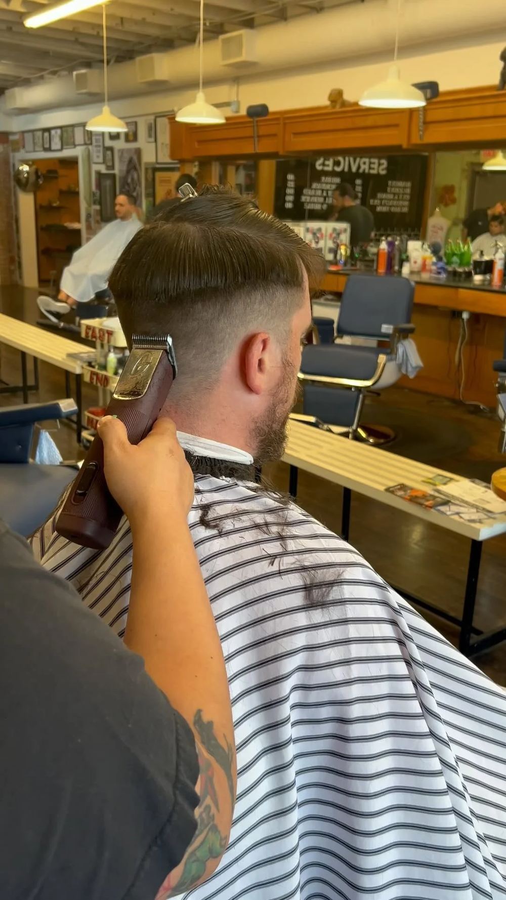A clean taper mid-cut