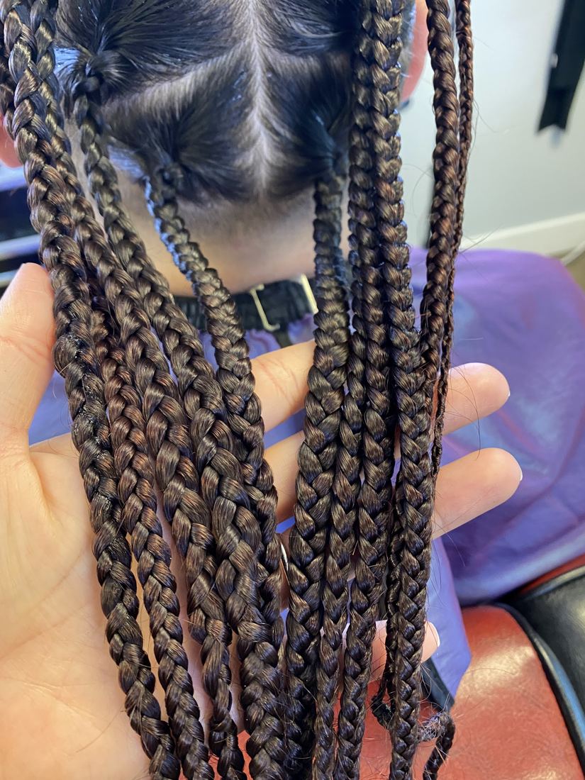 Fresh box braids