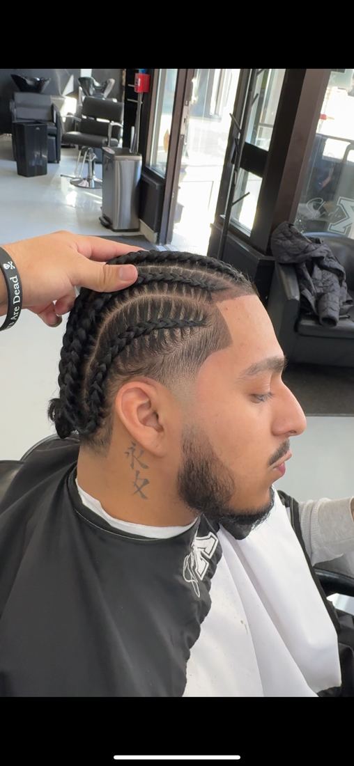 Braids and a clean taper