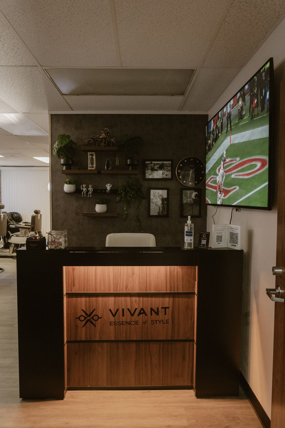 The Vivant reception desk