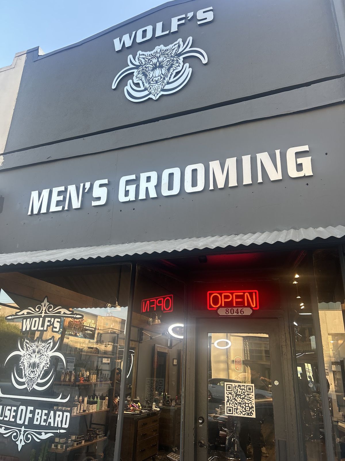 The Wolf's storefront